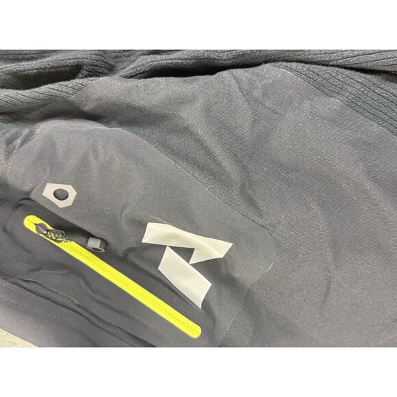 Eddie Bauer First Ascent Jacket Men Large Black Hooded Softshell Ski Hiking Coat - Picture 16 of 16